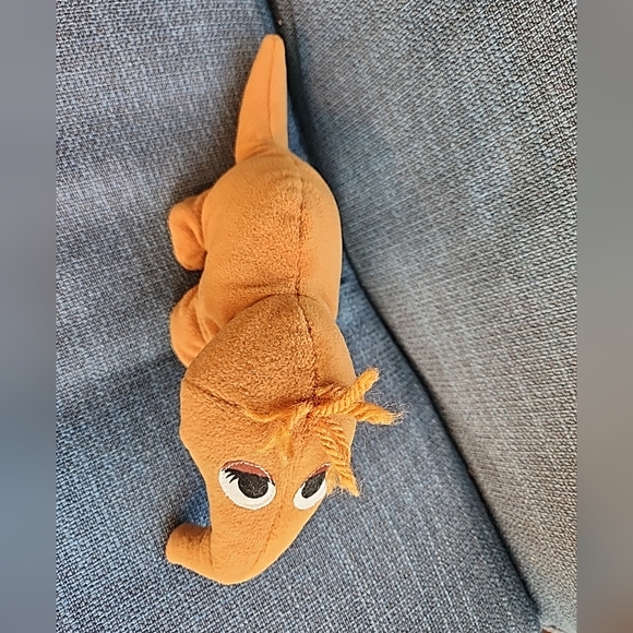 Tyco Sesame Street Snuffleupagus Bean Bag Plush Plush Toy 1997 Jim Henson - Picture 3 of 7